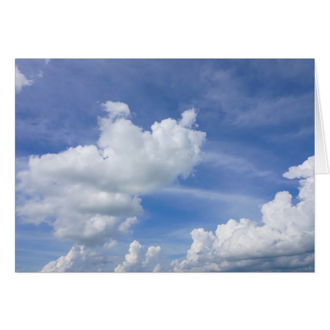 積雲のパフ (正面横)