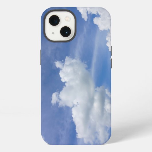 積雲のパフ iPhoneケース (裏面)