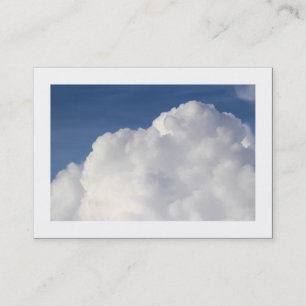 積雲（ふち付き） 名刺