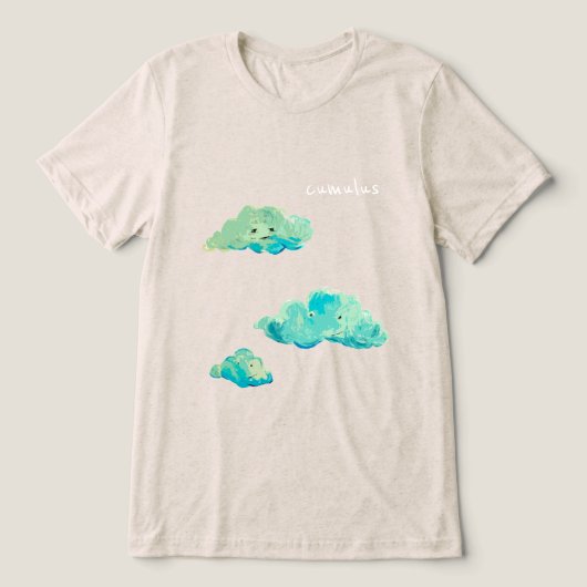積雲 トライブレンドＴシャツ (デザイン正面)
