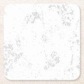 積雲, フォント, パターン, 草, イベント, フローリング, 湿った空気 スクエアペーパーコースター (正面)