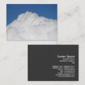 積雲 名刺 (正面/裏面)