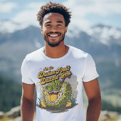 穏やかさに飛び込み私たちの心配を遠くに泳ぐ Tシャツ