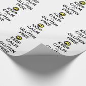 穏やかそれあります自由なグルテンが保って下さい ラッピングペーパー (角)