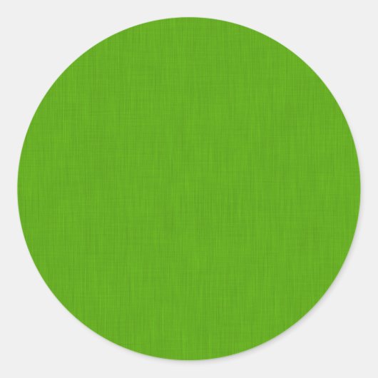 穏やかでシンプルなライムグリーンのテクスチャ背景 ラウンドシール (正面)