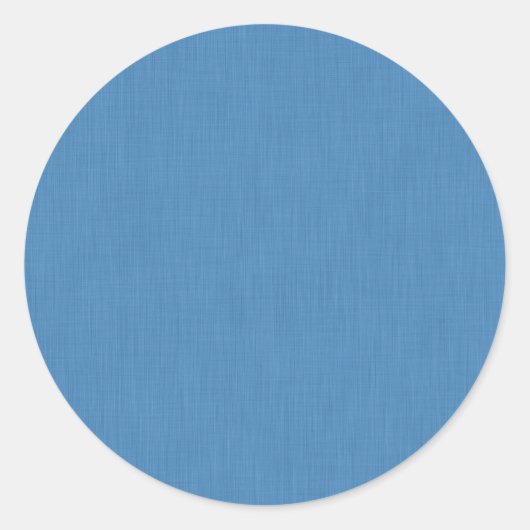 穏やかでシンプルな青いテクスチャ背景 ラウンドシール (正面)