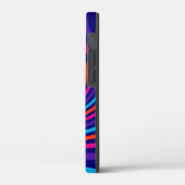 穏やかで保色の渦巻き数々の旋回をパーソナライズ Case-Mate iPhoneケース (裏面 / 左)