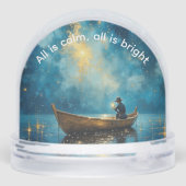 穏やかで明るい夜漁師 (裏面)