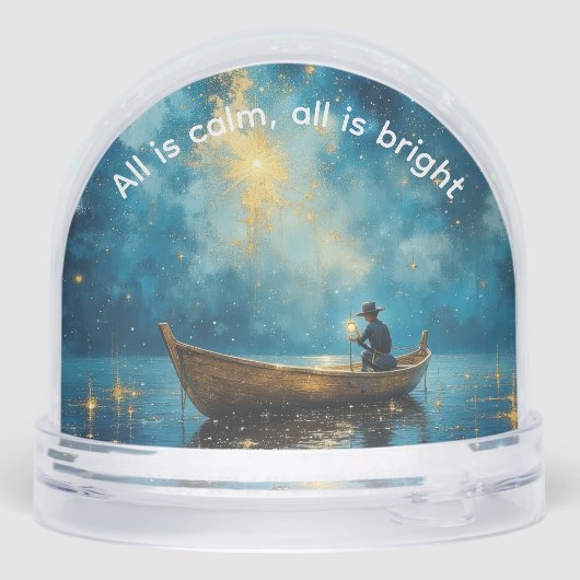 穏やかで明るい夜漁師 (裏面)