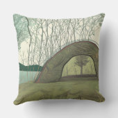 穏やかで穏やかなキャンプ場 アウトドアクッション (裏面)