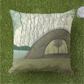 穏やかで穏やかなキャンプ場 アウトドアクッション (芝生)