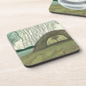 穏やかで穏やかなキャンプ場 コースター (左側)