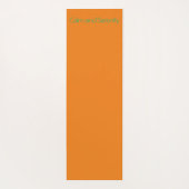 穏やかで穏やかな ヨガマット (裏面)