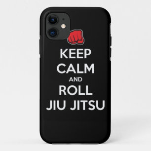 穏やかなおよびロールjiuのjitsu保って下さい iPhone 11 ケース