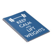 穏やかなおよび上昇の重量のノートジャーナル保って下さい ノートブック (右側)