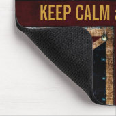 穏やかなおよび再起動のmousepad保って下さい マウスパッド (コーナー)