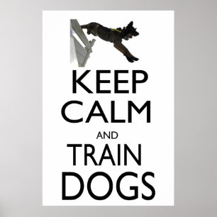 穏やかなおよび列車犬保って下さい ポスター