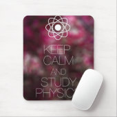 穏やかなおよび勉強の物理学保って下さい マウスパッド (マウス)