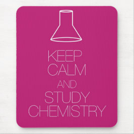 穏やかなおよび勉強化学保って下さい マウスパッド