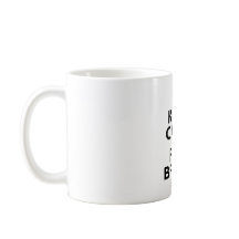 穏やかなおよび揚げ物のがきのコーヒー・マグ保って下さい