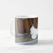 穏やかなおよび昇給の鶏保って下さい コーヒーマグカップ (正面左)