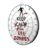 穏やかなおよび殺害のゾンビ保って下さい ダーツボード (正面右)