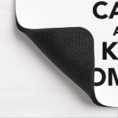 穏やかなおよび殺害のゾンビ保って下さい マウスパッド (コーナー)