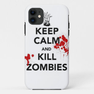 穏やかなおよび殺害のゾンビ保って下さい iPhone 11 ケース