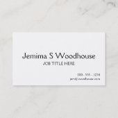 穏やかなおよび演劇のゴルフ-すべての色保って下さい 名刺 (裏面)