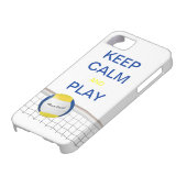 穏やかなおよび演劇のバレーボールのiPhone 5の場合保って下さい Case-Mate iPhoneケース (下部)