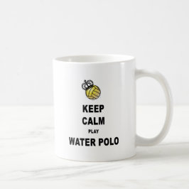 穏やかなおよび演劇の水球プロダクト保って下さい コーヒーマグカップ