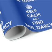 穏やかなおよび発見の氏保って下さいDarcy ラッピングペーパー (ロールコーナー)