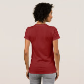 穏やかなおよび飲み物のワイン保って下さい Tシャツ (裏面フル)