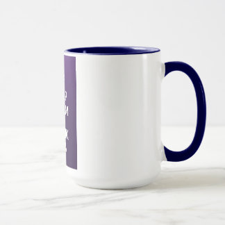 穏やかなおよび飲み物の茶保って下さい マグカップ