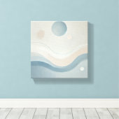 穏やかなエッセンス キャンバスプリント (インサイチュ (ウッドフロア))