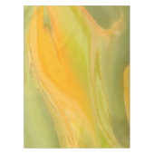 穏やかなオリーブゴールデンフロー テーブルクロス (正面)