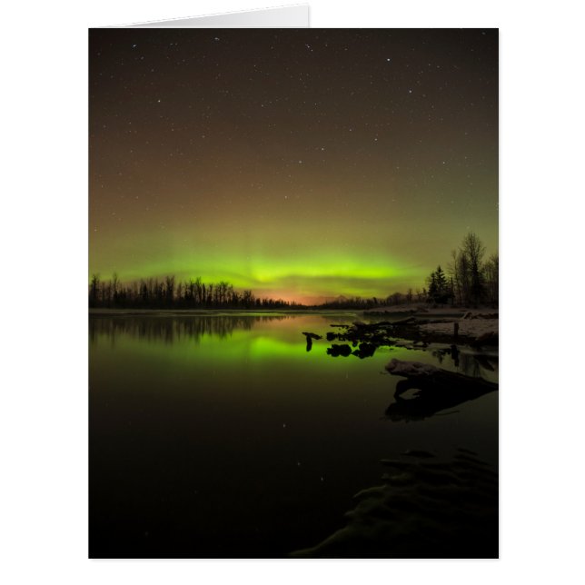 穏やかなオーロラ (正面)