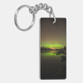穏やかなオーロラ キーホルダー (正面左)