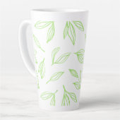 穏やかなカップ カフェラテマグ (左アングル)