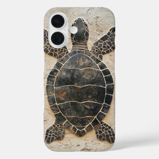 穏やかなカメの旅 Case-Mate iPhoneケース (裏面)
