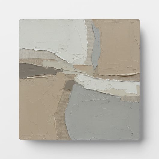 穏やかなキャンバス フォトプラーク (正面)