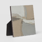 穏やかなキャンバス フォトプラーク (正面)