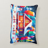 穏やかなクリスマス アクセントクッション (裏面(縦))