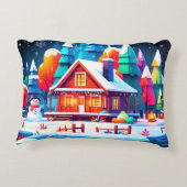 穏やかなクリスマス アクセントクッション (裏面)