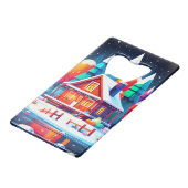 穏やかなクリスマス クレジットカード栓抜き (正面アングル)