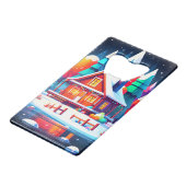 穏やかなクリスマス クレジットカード栓抜き (裏面アングル)