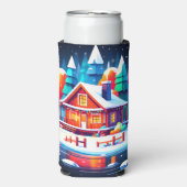 穏やかなクリスマス スリム缶クーラー (Seltzer正面)