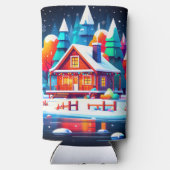 穏やかなクリスマス スリム缶クーラー (裏面)