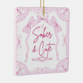 穏やかなクリスマス セラミックオーナメント (右)