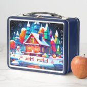 穏やかなクリスマス メタルランチボックス (インサイチュ)